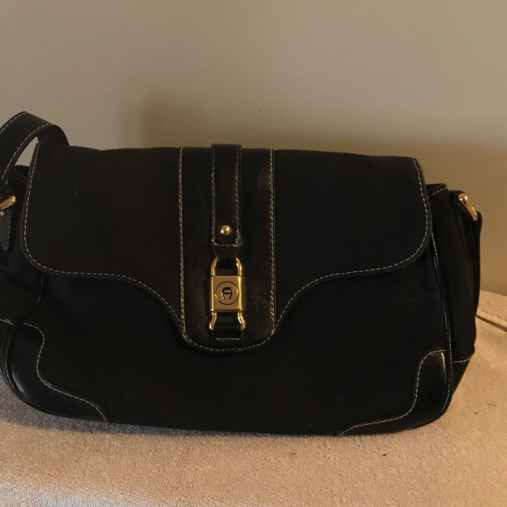 Aigner canvas bag